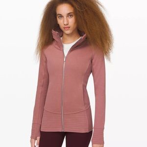 Lululemon radiant jacket II in Spanish rose - size 0
